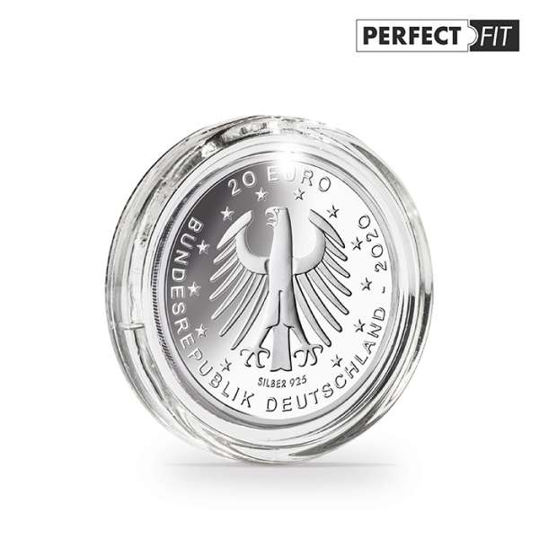 ULTRA / ULTRA PERFECT FIT 32,7 MM, Runde Münzkapseln Deutsche 20 Euro 10 ER PACK 345040