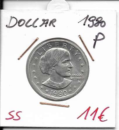 1 Dollar USA 1980 P Sacagawea - Nativ Dollar