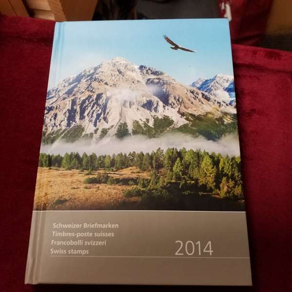 2014 Marken Jahrbuch der Post Schweiz PTT Postfrisch