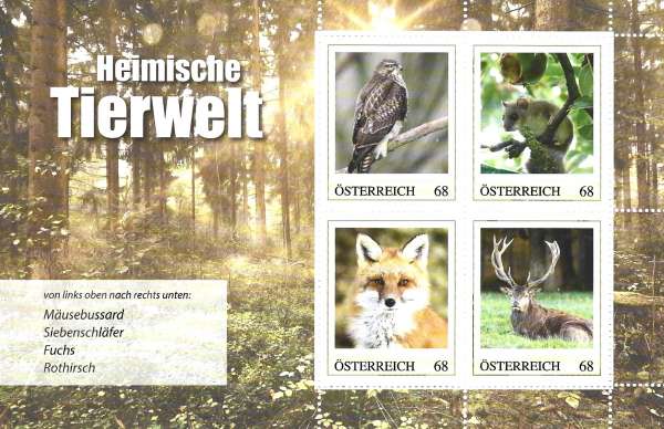 Heimische Tierwelt 5 ME 4.18.2018 Marken Edition 4 Auflage 1500 Stück