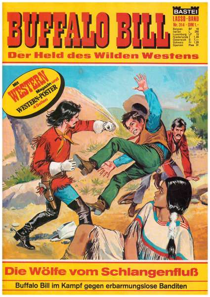 Buffalo Bill Nr.314 Die Wölfe vom Schlangenfluß