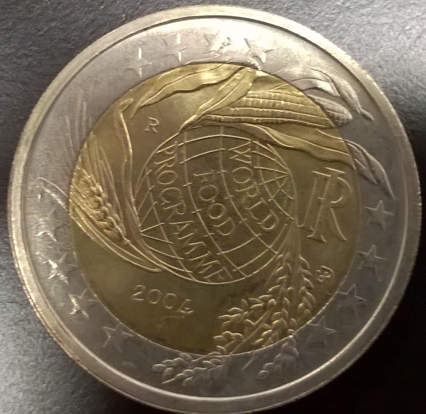 2 Euro Italien 2004 World Food 2 Euro 2004 2 Euro Marken Münzen Mayer EIAMAYA