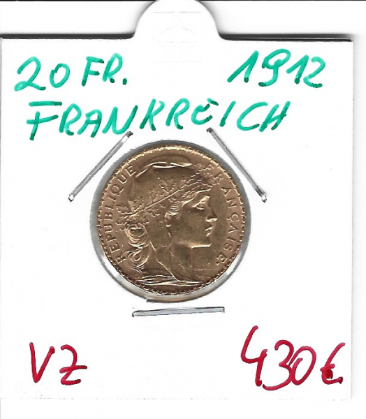 2 Francs Frankreich Marianne