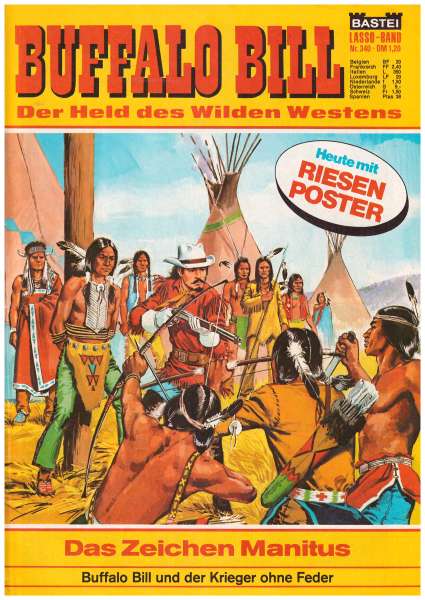 Buffalo Bill Nr.340 Das Zeichen Manitus