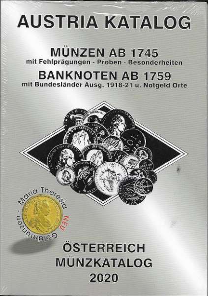 ANK Münzkatalog 2020 Austria Katalog