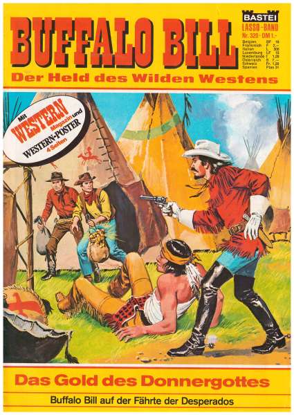 Buffalo Bill Nr.320 Das Gold des Donnergottes