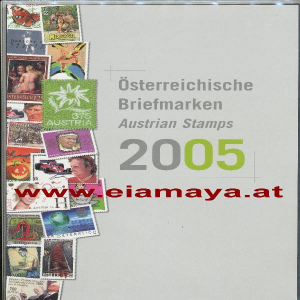 2005 Marken Jahreszusammenstellung der Post 2005