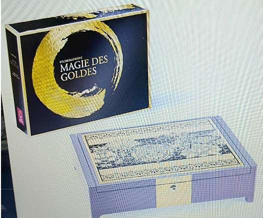 SAMMELKASSETTE MAGIE DES GOLDES für 100 Euro Gold