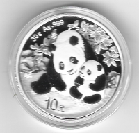 China 10 Yuan 2024 Panda 30g Silber China 10 Yuan 2024 Panda 30g Silber