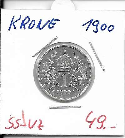 1 Krone 1900