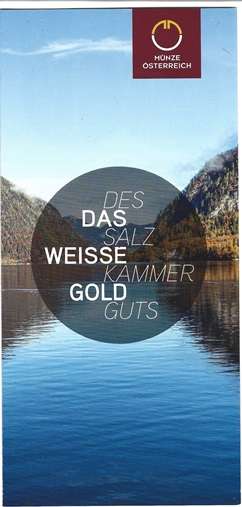 Flyer FOLDER ZU DER 20 EURO Das weisse Gold des Salzkammerguts 2024+25