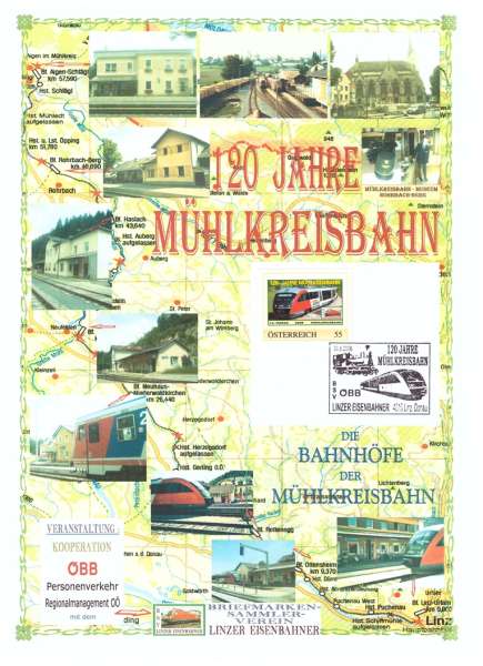 120 Jahre Mühlkreisbahn die Bahnhöfe der Mühlkreisbahn