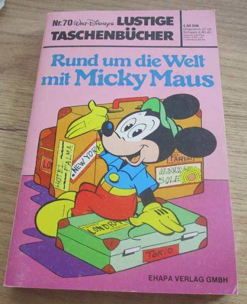 LTB Band. 070 LTB Rund um Die Welt mit Micky Maus 1980