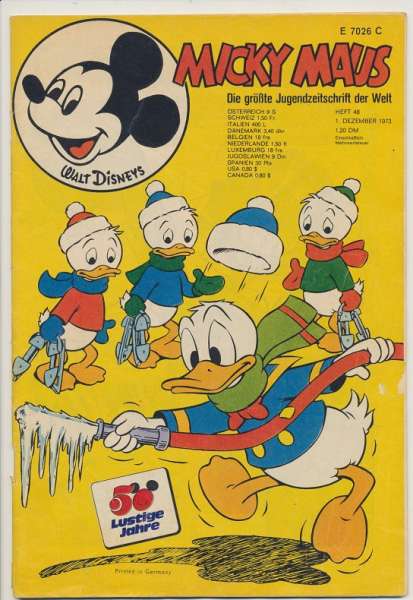 Micky Maus Nr. 48/1973