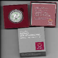 10 Euro  2018 Raphael Der HeilungsengelSilber PP Ank. Nr.33 10 Euro  2018 Raphael Der HeilungsengelSilber PP Ank. Nr.33