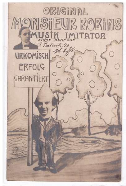 Original Monsieur Robins Musik Imitator ca. 1910