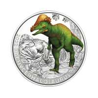3 Euro 2022 Pachycephalosaurus wyomingensis Super Saurier Österreich 3 Euro 2022 Pachycephalosaurus wyomingensis Super Saurier Österreich