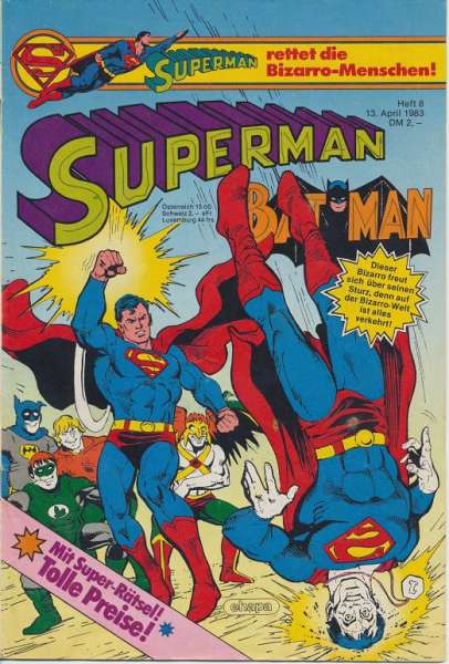 Superman Batman Heft Nr.8/1983