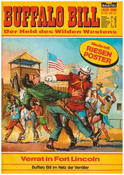 Buffalo Bill Nr.356 Verat in Fort Lincoln