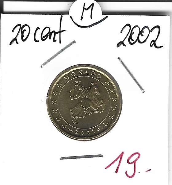 20 Cent Monaco 2002