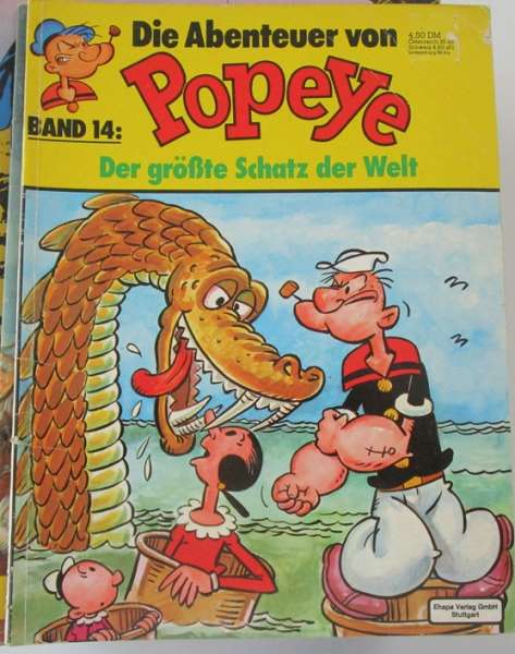 Die Abenteuer von Popeye Band 14