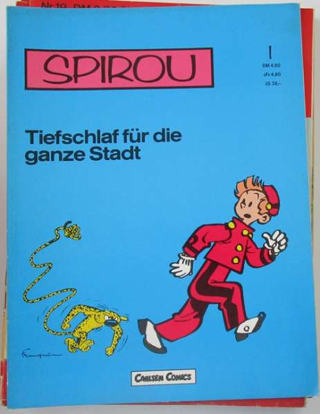 Spirou Band Nr 1 Tiefschlaf für die ganze Stadt