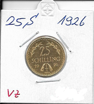 25 Schilling Gold 1926