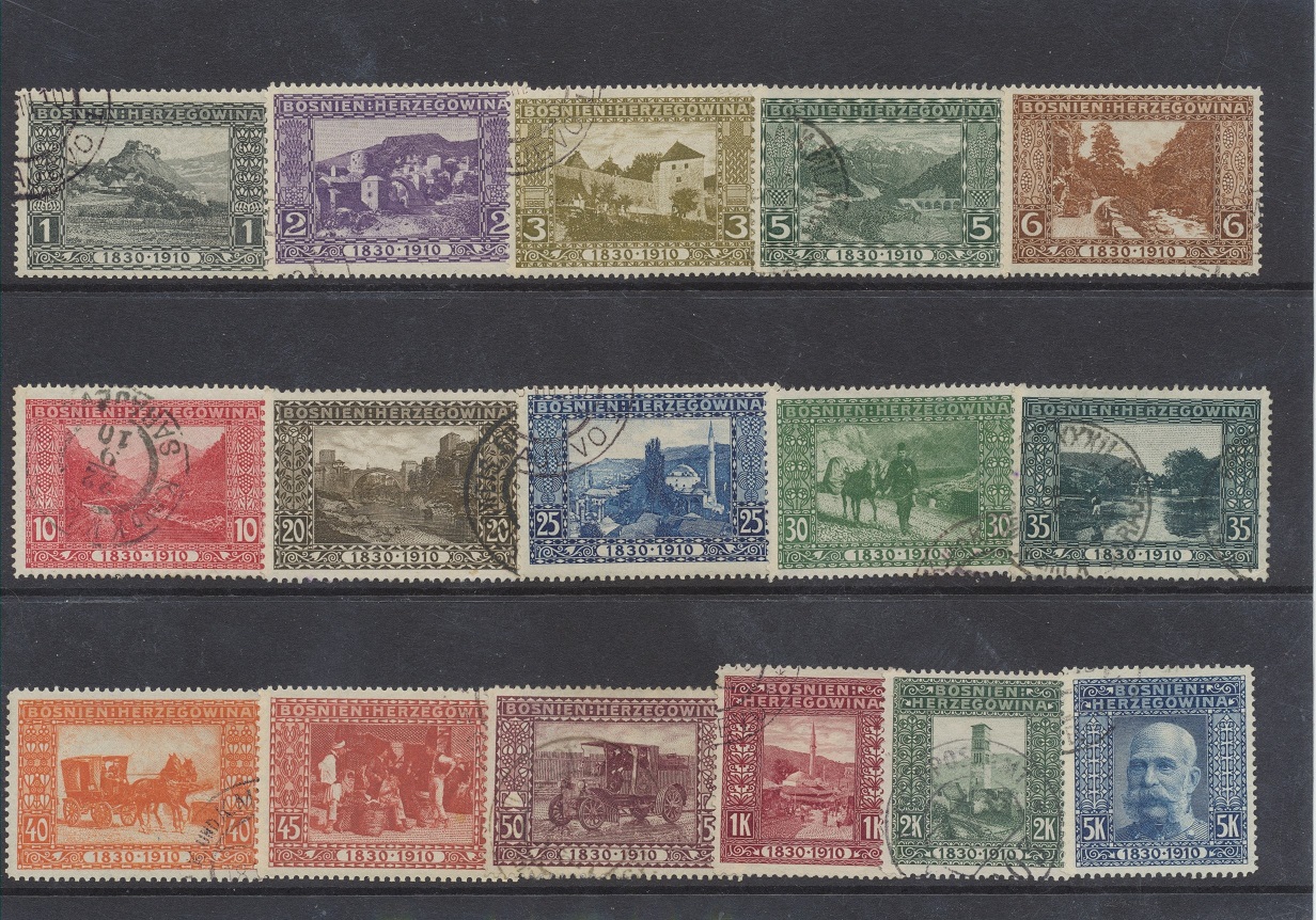 Gedenkausgabe 18301910 Landschaftsbilder BosnienHerzegowina Nr 4560