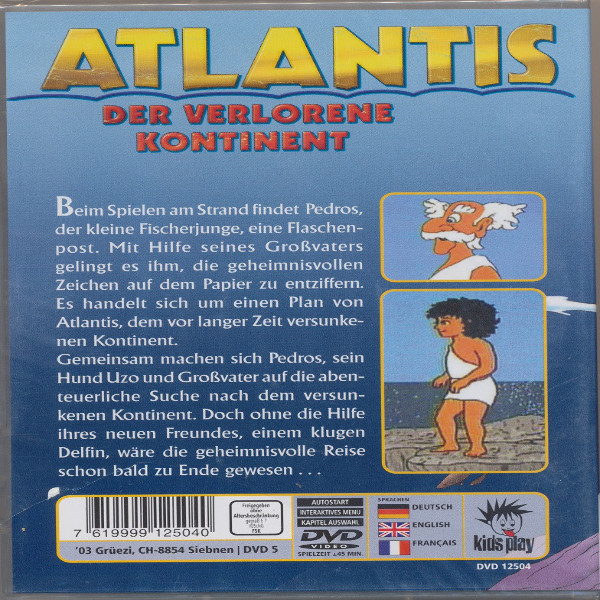 Atlantis Der verlorene Kontinent DVD