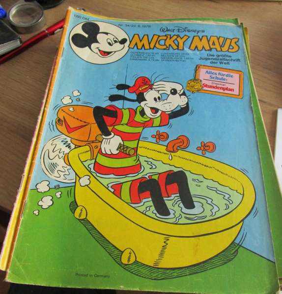 Micky Maus Nr. 34/1978 - 22.8.1978