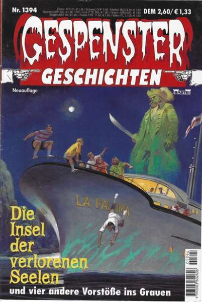 Gespenster Geschichten Nr.1394 Bastei