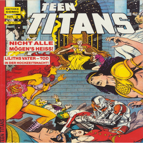 Teen Titans Hethke Comic Nr. 4