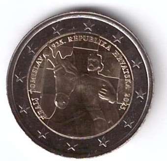 2 Euro Kroatien 2025 Kralj Tomislav