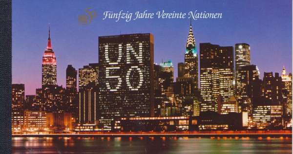 UNO Wien Markenheft Nr. 1 - 50 Jahre Vereinte Nationen Postfrisch 1995