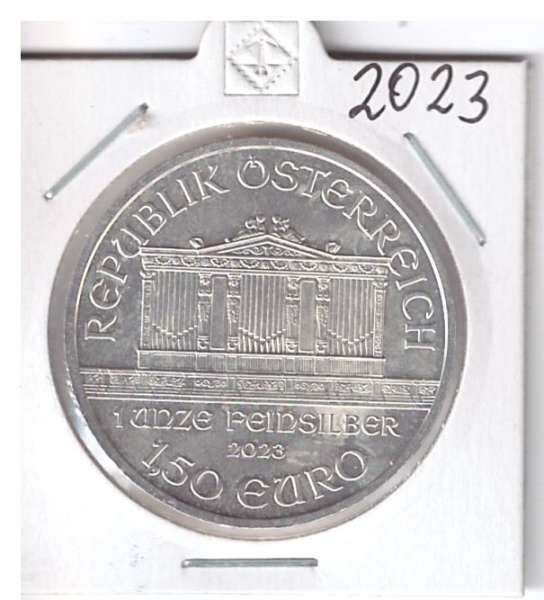 2023 Wiener Philharmoniker 1 Unze Feinsilber (999)