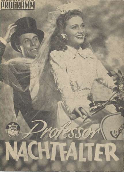 Professor Nachtfalter Nr.432 Illustriertes Film Programm