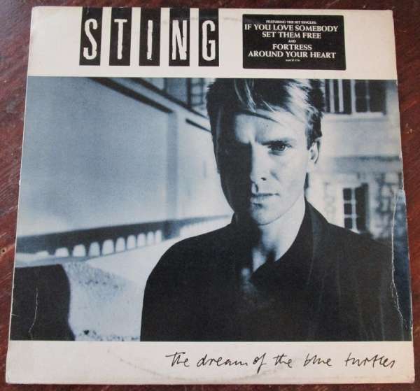 Sting The Dream Of The Blue Turtles LP Album Vinyl Schallplatte