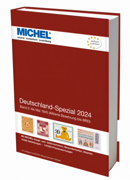 MICHEL DEUTSCHLAND SPEZIAL-KATALOG 2024 - BAND 2