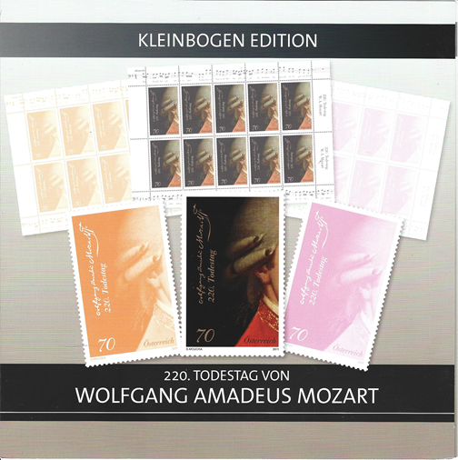 2013.05.12.Kleinbogen Edition 220 Todestag W.A.Mozart