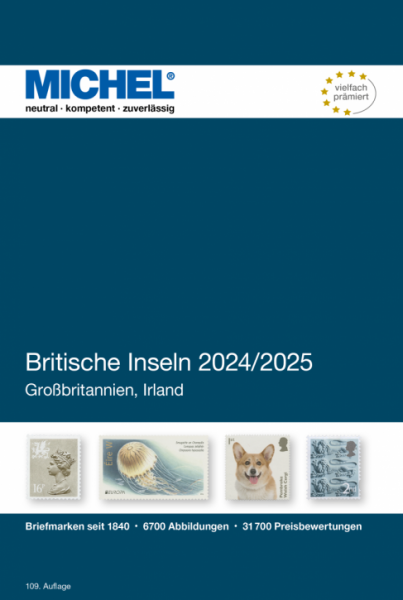 (E 13) MICHEL BRITISCHE INSELN-KATALOG 2024/2025