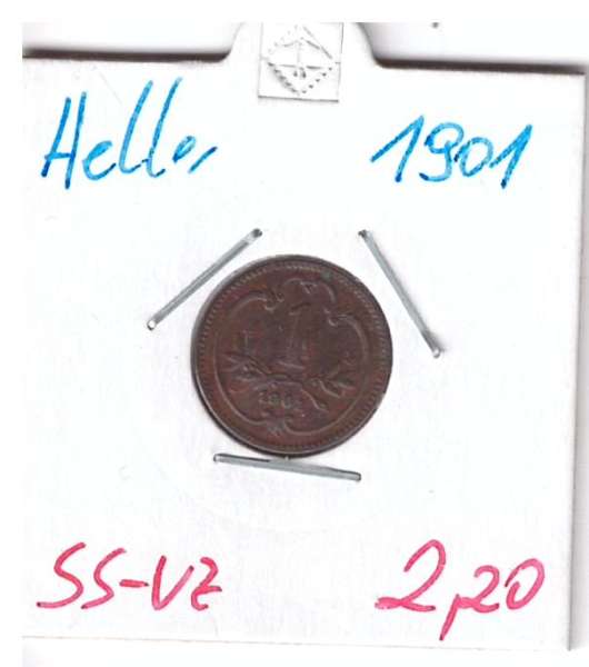 1 Heller 1901
