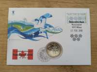 NBE 23a) XXI Olympische Winterspiele Vancouver 2010 Numisbrief mit 5 Euro Silber Snowboarder NBE 23a) XXI Olympische Winterspiele Vancouver 2010 Numisbrief mit 5 Euro Silber Snowboarder