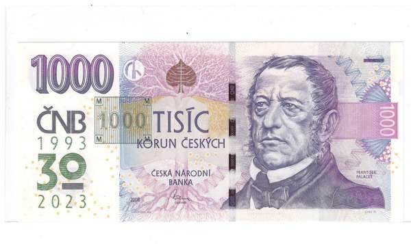 1000 Korun 2023 30Jahre 1993-2023 R09000527