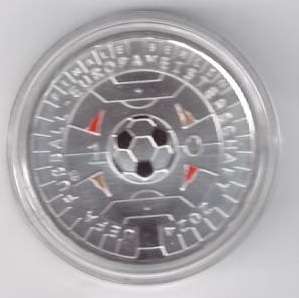 11 Euro 2024 A Fußball Europameisterschaft Deutschland in Kapsel