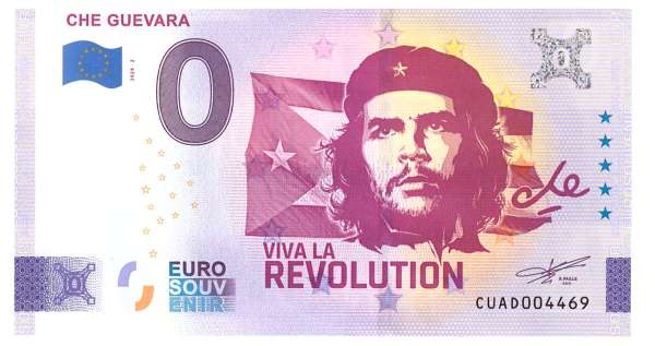 Cuba Che Guevara - Unc 0 Euro Schein 2024-2