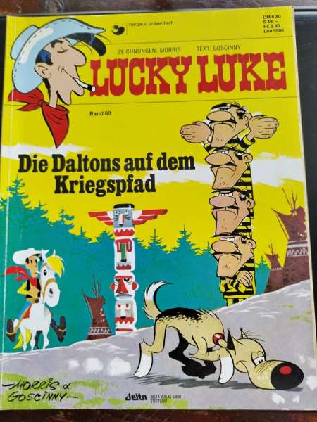 Lucky Luke Band 60 Die Daltons auf dem Kriegspfad