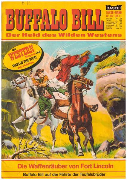 Buffalo Bill Nr.302 Die Waffenräuber von Fort Lincoln