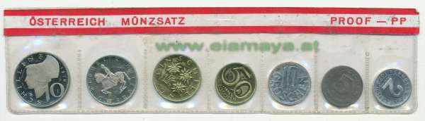 1978 Jahressatz Kursmünzensatz KMS Mintset