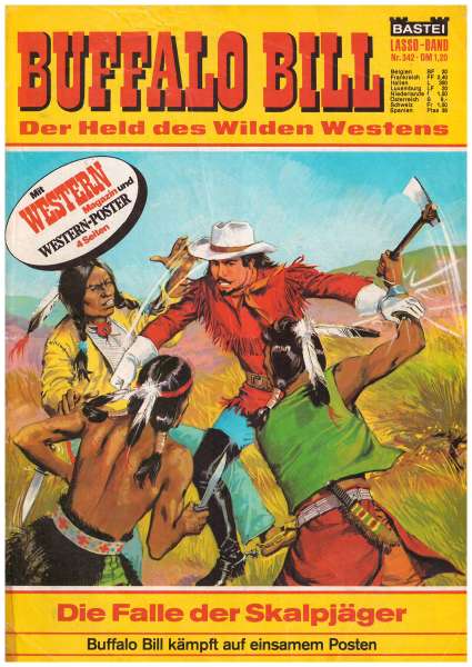 Buffalo Bill Nr.342 Die Falle der Skalpjäger