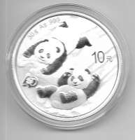 China 10 Yuan 2022 Panda 30g Silber China 10 Yuan 2022 Panda 30g Silber